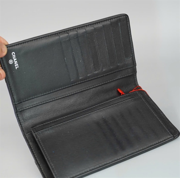 Ví Chanel Gabrielle xanh đen (25004120) KG+