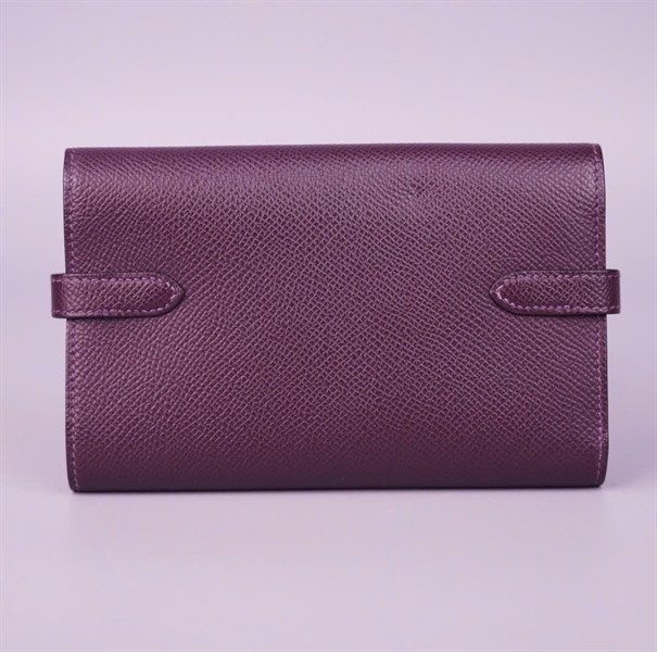 Ví Hermes Kelly tím KG+