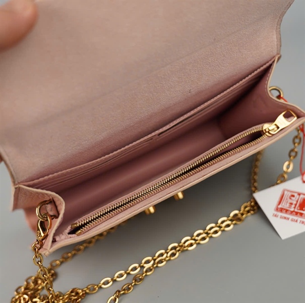 Túi LV Croisette ô vuông xám sz20 KG+