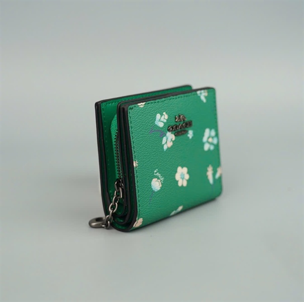 Ví Coach màu xanh +