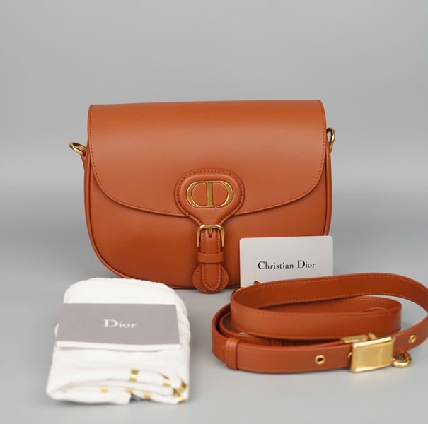 Túi Dior Bobby nâu (05-RU-0290) sz22 +