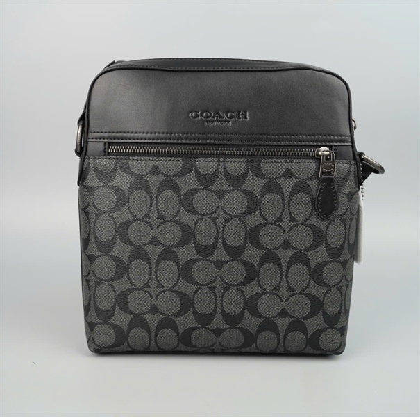 Túi Coach đeo chéo đen sz23 +