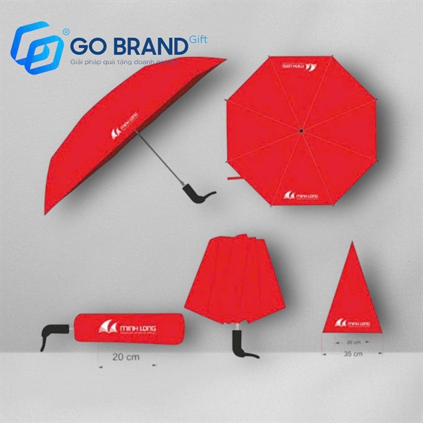 Ô Gập 3 Tự Động Vải Pongee 190T - <300K