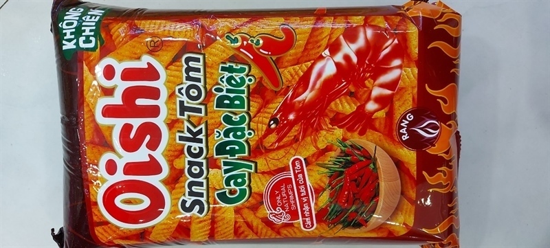 Oishi tôm đặc biệt 75g snack