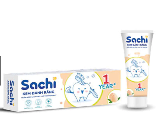 Kem đánh răng Sachi 1+