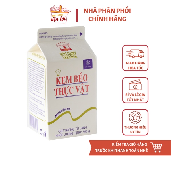 Kem Béo Nhất Hương 500gr (24 Hộp/Thùng)