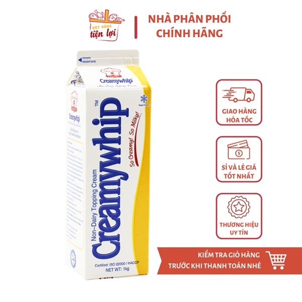Kem Creamy Whip 1Kg Nhất Hương