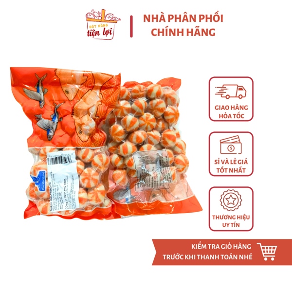 SURIMI NHÂN TRỨNG CÁ CAM 450GR PHÚ MARK