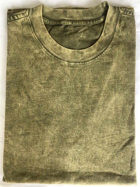 Áo thun Cổ tròn Oliu Wash| Unisex 100%cotton