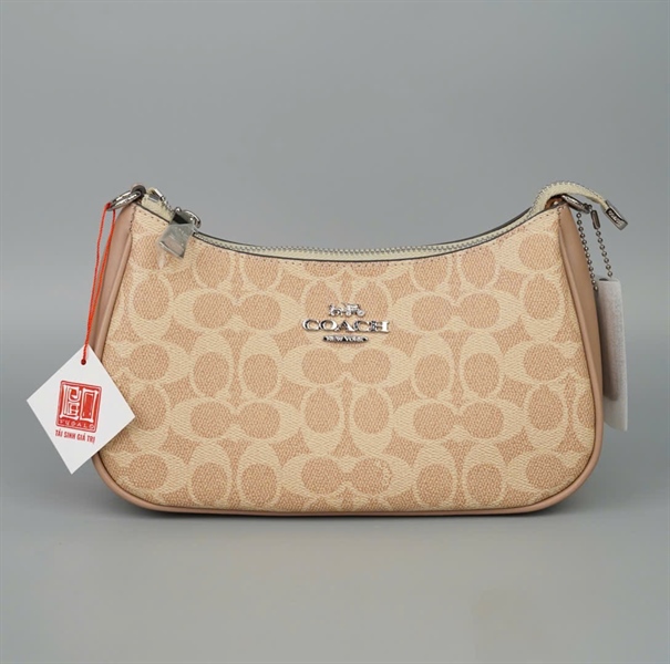 Túi Coach nude sz23 +
