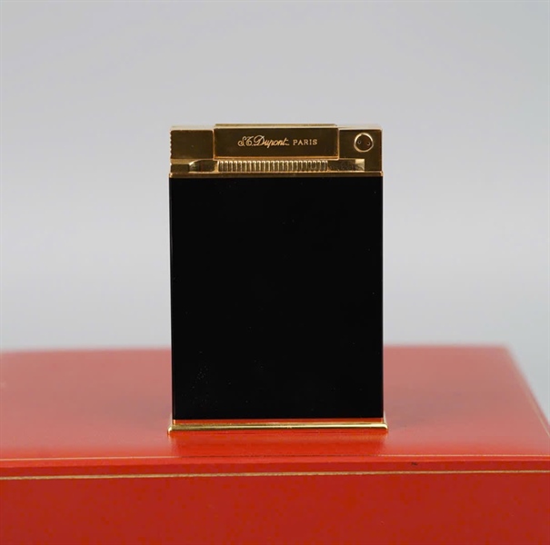 Bật lửa S.T. Dupont đen vàng (1G3AD66) KG+