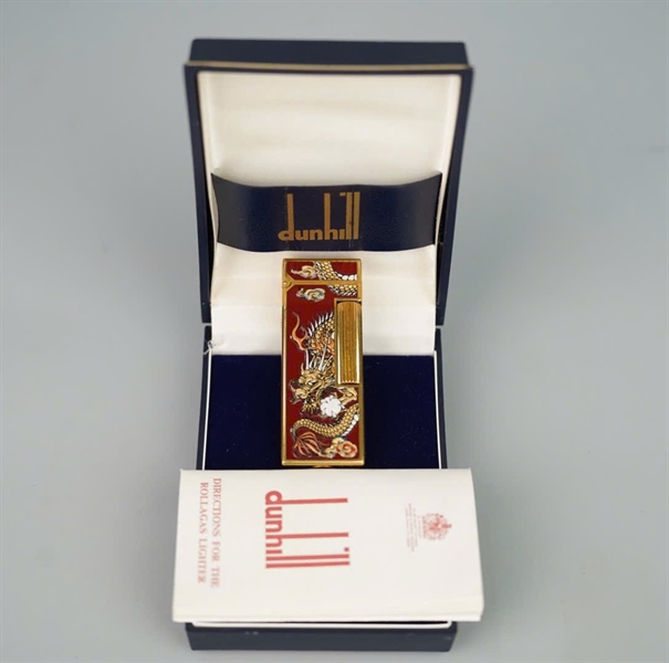 Bật lửa Dunhill rồng vàng (RE24163) KG+