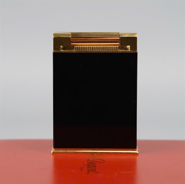 Bật lửa S.T. Dupont đen vàng (1G3AD66) KG+