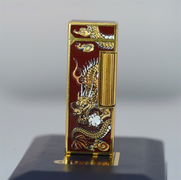 Bật lửa Dunhill rồng vàng (RE24163) KG+