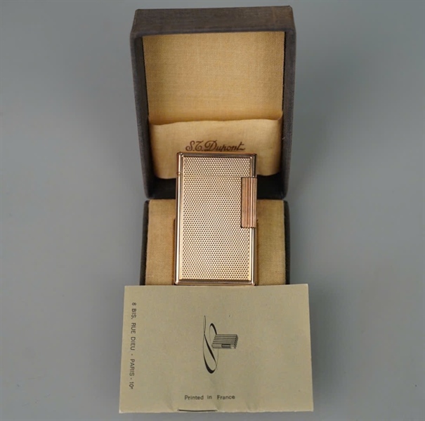 Bật lửa S.T. Dupont vàng (9927AJ) KG+