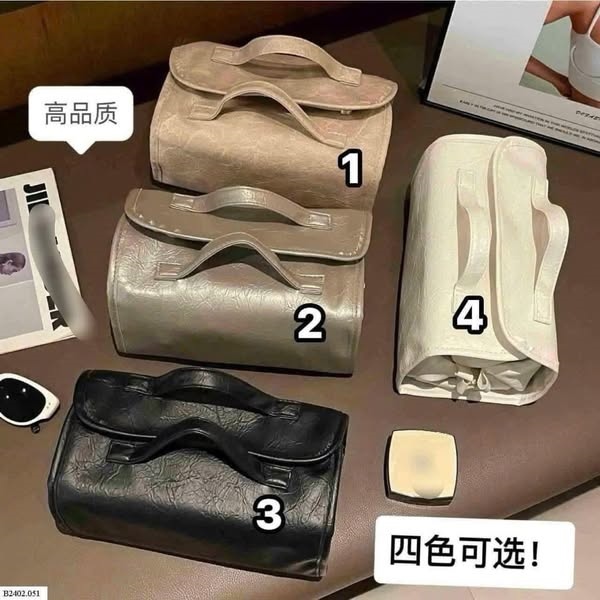 TÚI ĐỰNG MĨ PHẨM ĐỒ CÁ NHÂN GẤP GỌN 260225