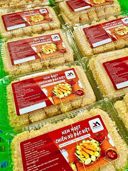 Nem Ngọt Xù Đặc Biệt ĐỨC MINH 550G 20C (Đỏ) (T)