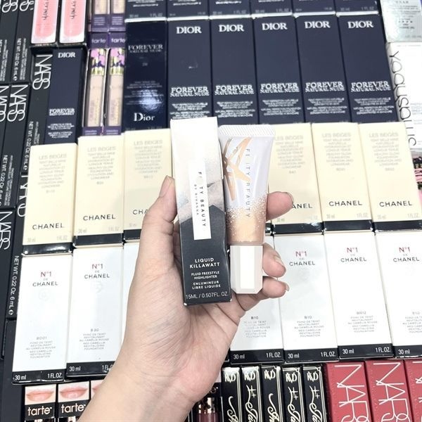 Fenty Beauty Bắt Sáng Dạng Lỏng Fenty Beauty Liquid Killawatt Fluid  Freestyle Highlighter 15ml Hustla Baby 3/25