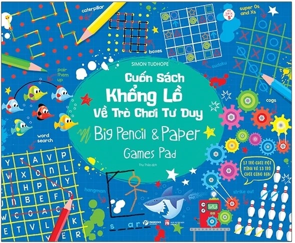 Cuốn sách khổng lồ về trò chơi tư duy big pencil