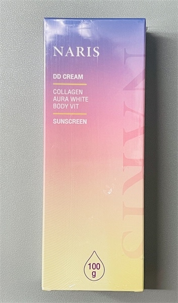 Kem Nâng Tone, Chống Nắng Body Ban Ngày Naris DD Cream SPF25 100g