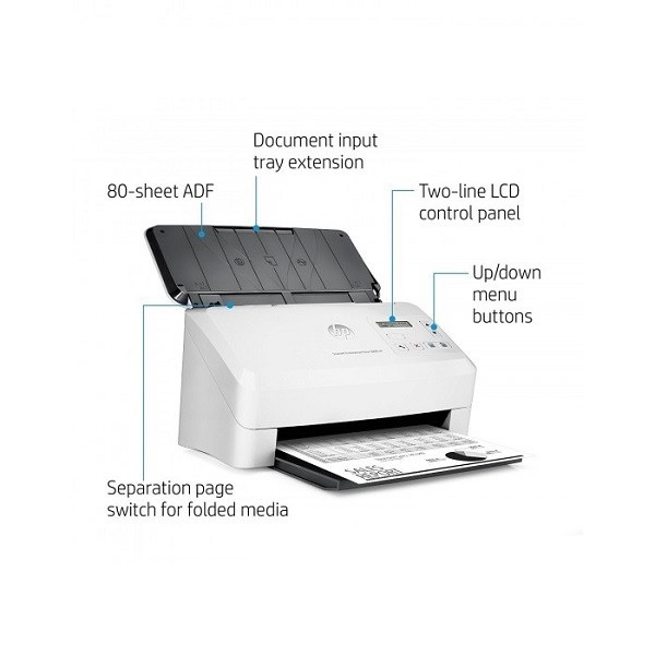 Dịch vụ cho thuê máy Scan HP 5000s4 - S/N CN6BMB60BH (Trưng Bày)