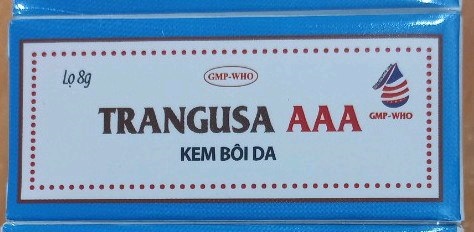 Kem bôi da Trangusa AAA 8g - Bidopharma USA