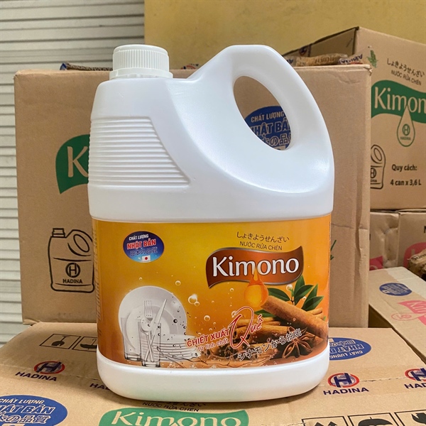 Nước rửa chén KIMONO 2,1kg (8chai/T)