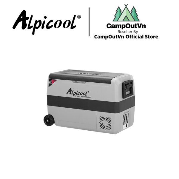 Tủ lạnh mini cao cấp Alpicool T50 dung tích 50L phù hợp cắm trại dã ngoại du lịch