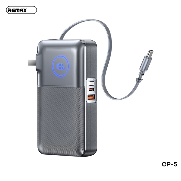 ֎[REMAX CP-5] Pin sạc dự phòng 10000mAh QC3.0+PD 35W(310g)