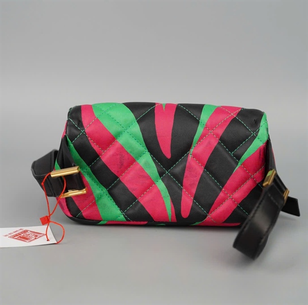 Túi Versace Belt 3 màu xanh đen hồng +