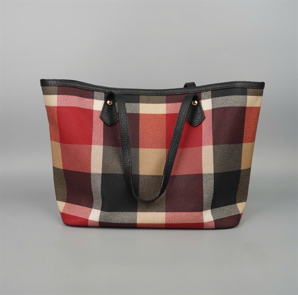 Túi Blue Label tote đỏ sz32 kèm ví +