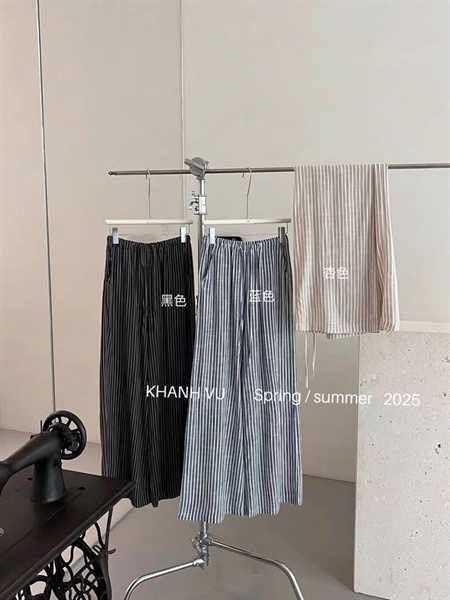 Quần Đũi Suông Sọc 6155
