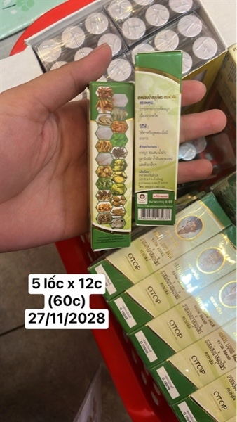 Dầu 22 vị Thảo Dược Thái Lan 8ml