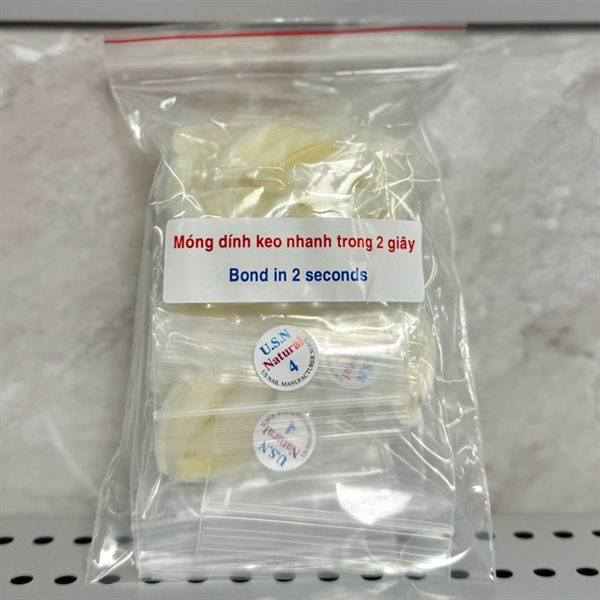 USN Nail Tip Natural - Số 4