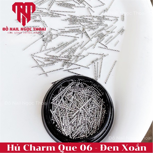 Hủ Charm Que 06 - Đen Xoắn