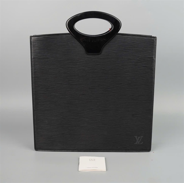 Túi LV chữ nhật vân đen (MI0949) sz28 (HV) KG+