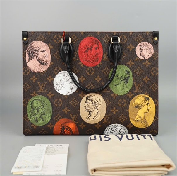 Túi LV Onthego hoa đen sz35 (BMC) +