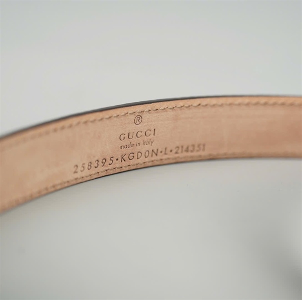 Thắt lưng GG xám bản 2cm dài 70cm (BMC)+