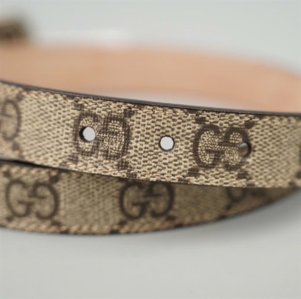 Thắt lưng GG xám bản 2cm dài 70cm (BMC)+