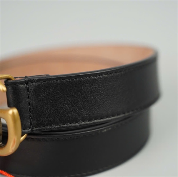 Thắt lưng GG đen bản 2.5cm dài 75cm (BMC)+