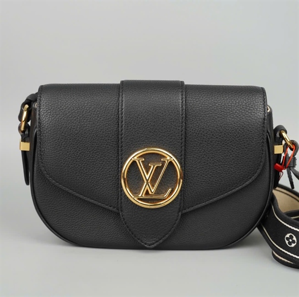 Túi LV Pont 9 đen sz24 (BMC) +