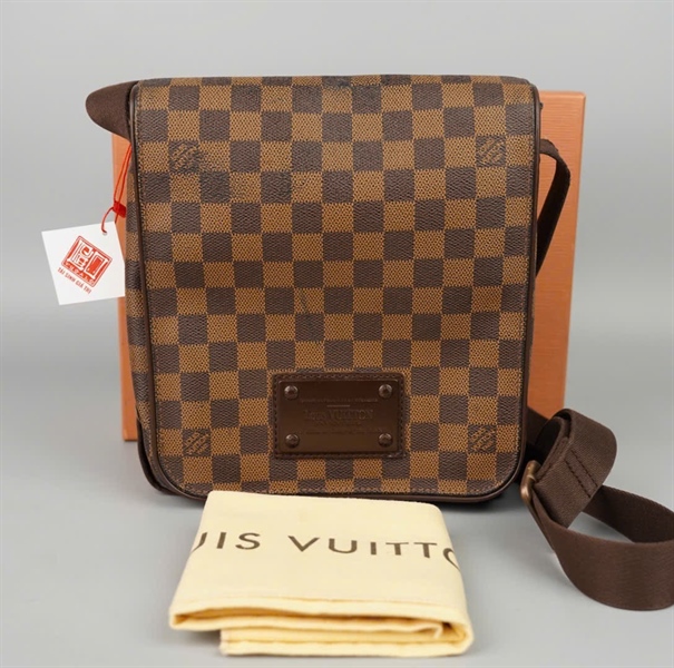 Túi LV đeo chéo ô vuông nâu (SR3018) sz20 (HV) KG+