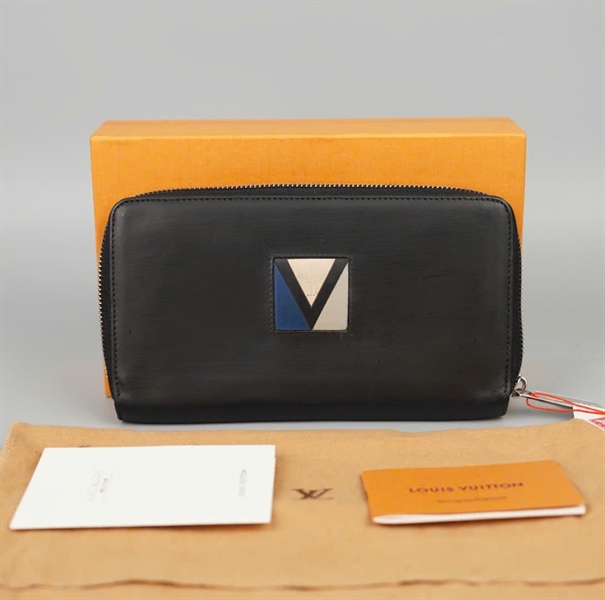 Ví LV đen trơn (HV) KG+