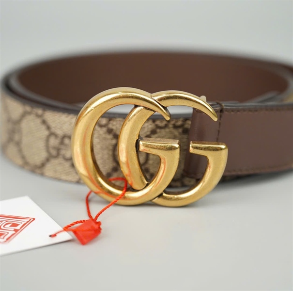 Thắt lưng GG Xám bản 3cm dài 97cm (BMC)+