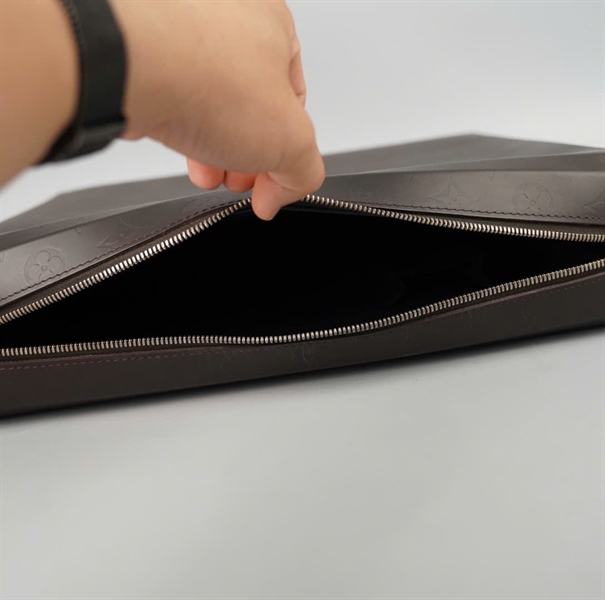 Túi LV cặp táp hoa đen sz38 (HV) KG+