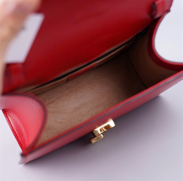 Túi GG Sylvie handle đỏ 2strap (470270525040) (BMC)+