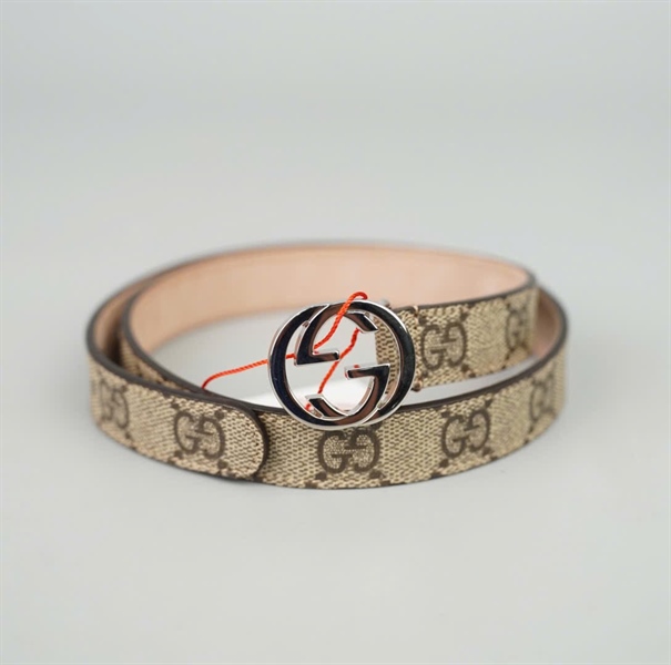 Thắt lưng GG xám bản 2cm dài 70cm (BMC)+