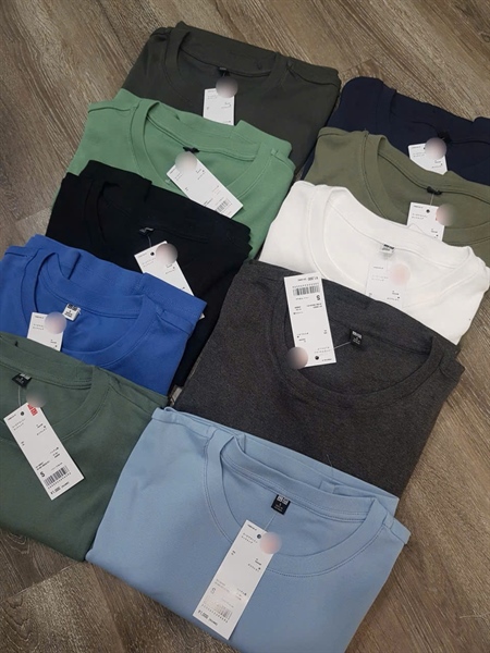 Áo thun uni nam 7 màu