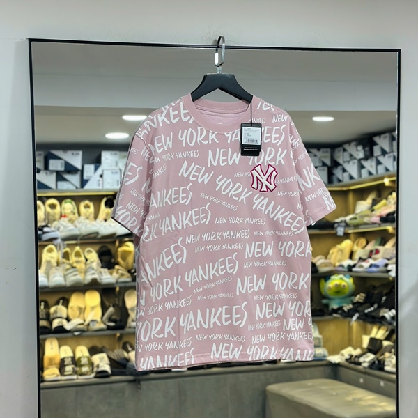 ÁO THUN NEW ERA CHAMP NEW YORK HỒNG - CHAMP HỒNG