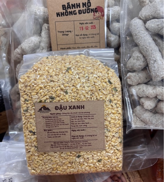 Đậu xanh tách vỏ